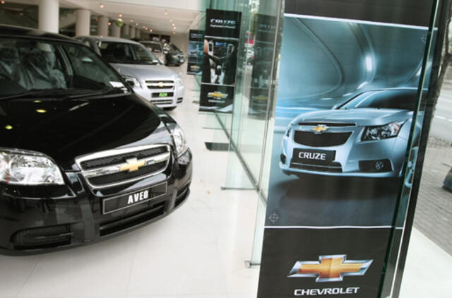 NHTSA nubaudė koncerną "General Motors" bauda