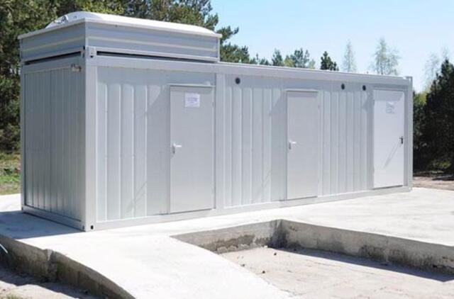 Paplūdimiuose dygsta nauji tualetai