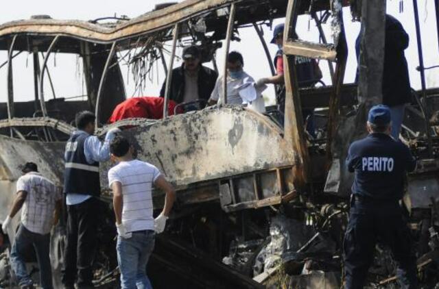 Per autobuso avariją Meksikoje žuvo 36 žmonės