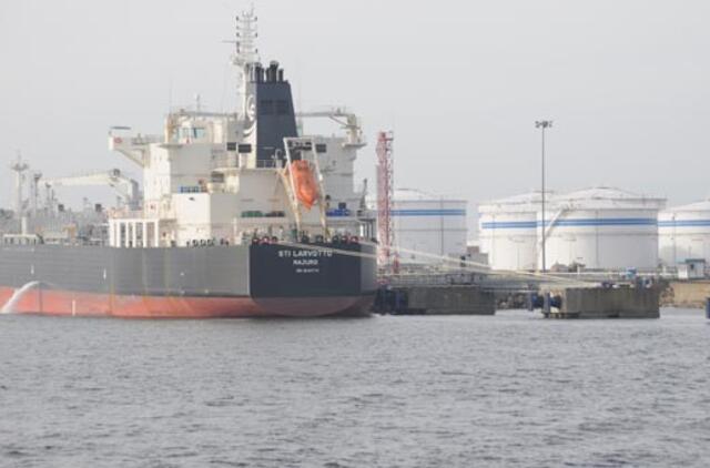 Pirmąjį ketvirtį "Klaipėdos nafta" perkrovė mažiau