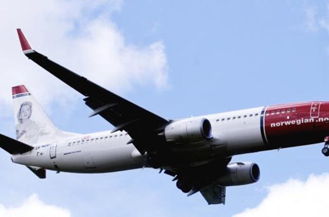 Po grasinimų apie padėtą bombą Norvegijos keleivinis lėktuvas neplanuotai leidosi Švedijoje