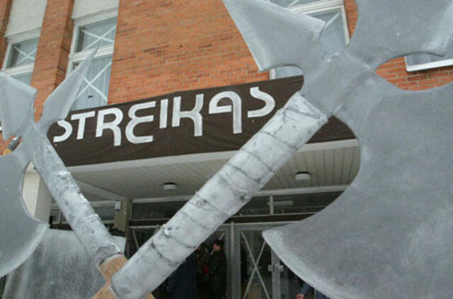 Streikuotojai streikuoja: streikai nevyksta