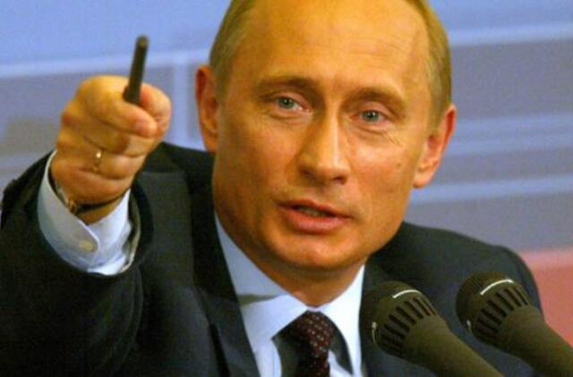 Vladimiras Putinas įspėja dėl pilietinio karo Ukrainoje