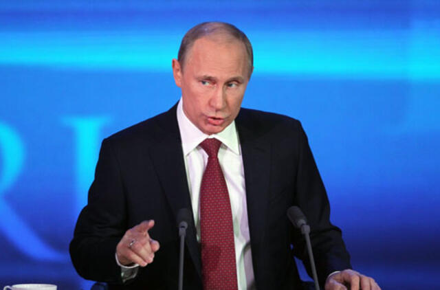 Vladimiras Putinas: Rusija niekaip neprisidėjo prie situacijos Ukrainoje