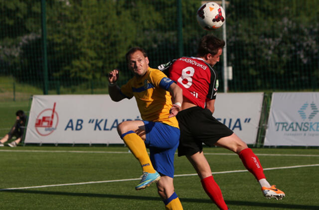 "Atlanto" futbolininkai namuose nusileido "Trakams"