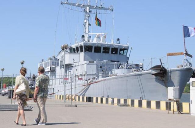 Į Klaipėdą atplaukė Prancūzijos laivas