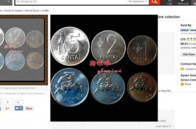 Kinai ėmėsi kaldinti lietuviškus centus