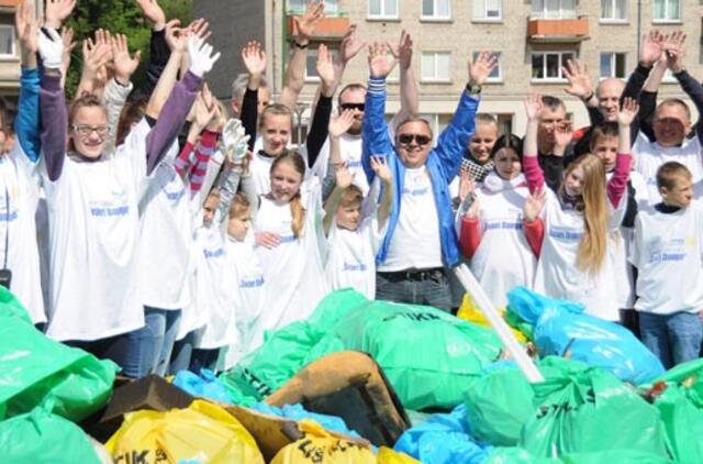 Klaipėdiečiai pasistengė, kad Dangė kvėpuotų lengviau