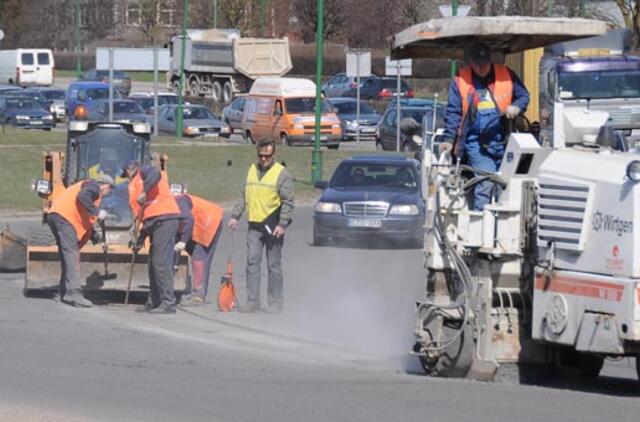 Klaipėdos gatvių remontai gegužės 7 dieną