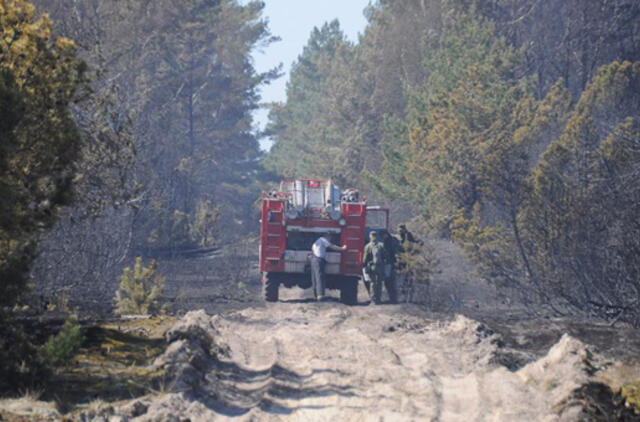 Kuršių nerijoje situacija stabili