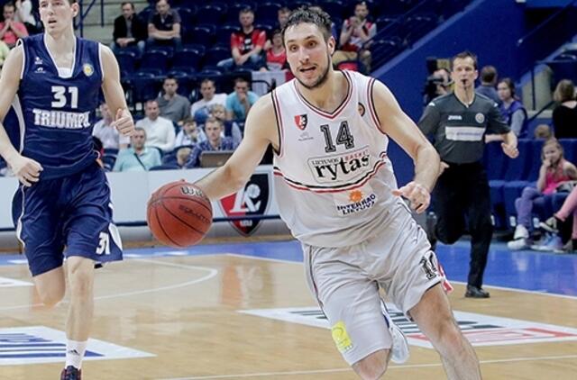 "Lietuvos ryto" krepšininkai Vieningosios lygos pusfinalio seriją pradėjo pralaimėjimu