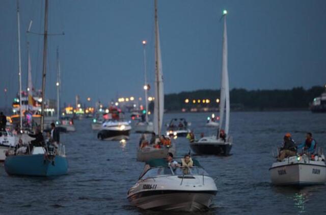 Marias vėl papuoš "Klaipėdos laivų paradas"