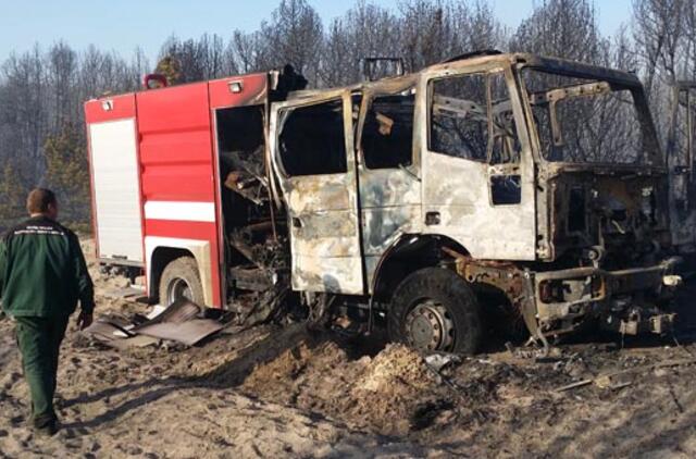 Pateiks išvadas dėl Kuršių Nerijos gaisro