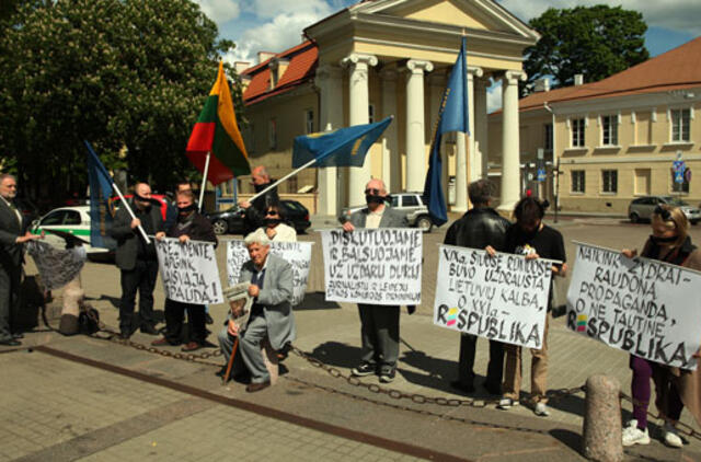 Rusijos diplomatas pareiškė, kad Lietuvos valdžia persekioja spaudą