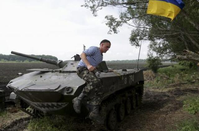 Ukraina žada tęsti karinius veiksmus