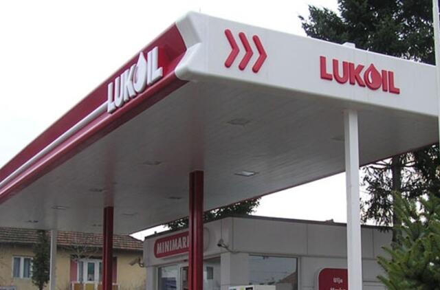 Už be leidimo įsigytas degalines "Lukoil Baltija" skirta 11 817 700 Lt bauda