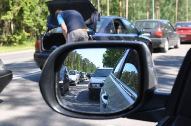 "Vilties bėgimo" metu - transporto apribojimai