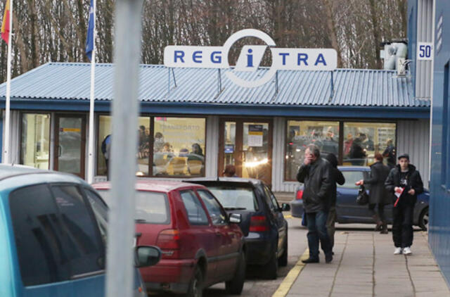 Į "Regitrą" – tik su privalomąja technine apžiūra