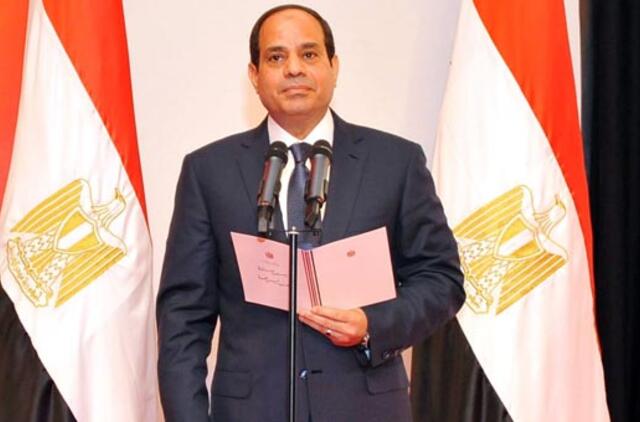 Egiptas: A. F. as Sisis praėjo eiti prezidento pareigas