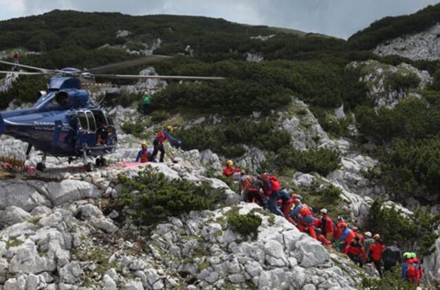 Išgelbėtas speleologas, 12 dienų išbuvęs giliausiame Vokietijos urve