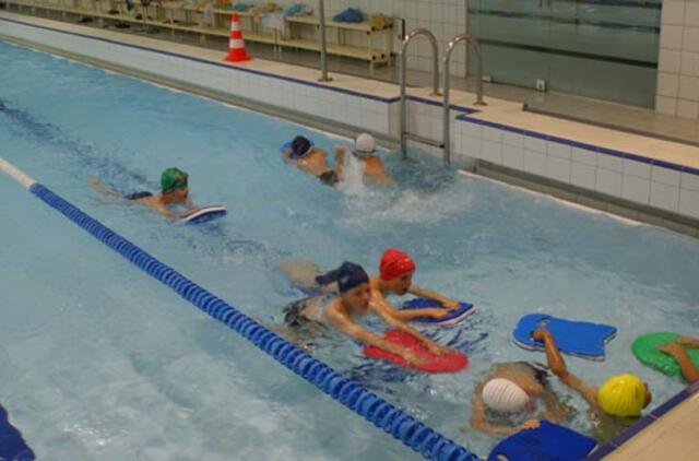 Klaipėdoje - rekordiniai plaukimo mokymai vaikams