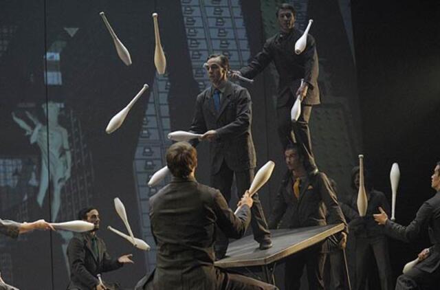 Lietuvoje pasirodysiantis "Cirkopolis" gavo prestižinį teatro apdovanojimą Niujorke