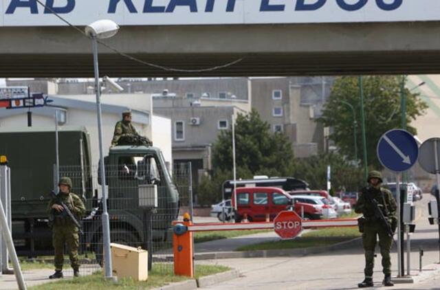 Mokėsi saugoti "Klaipėdos naftą" nuo teroristų