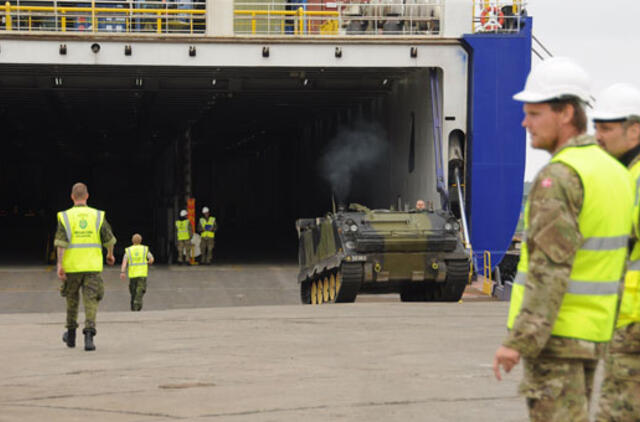 Nuo Lietuvos kariuomenės logistų priklauso sklandi pratybų "Kardo kirtis 2014" eiga