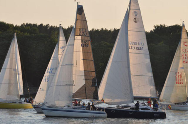 "Švyturio Joninių nakties regata"  pasitinka pakeistu maršrutu