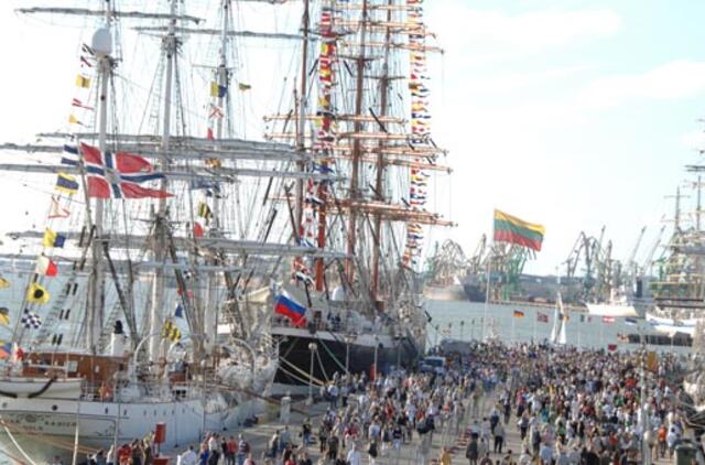 "The Tall Ships Regatta" globos premjeras