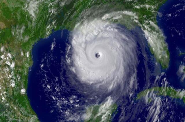 Uraganų moteriškais vardais žmonės bijo mažiau