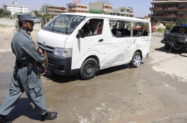 Afganistanas: teroro išpuolis nusinešė 89 gyvybes