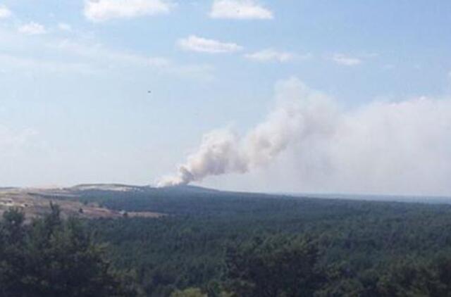 Apribotas lankymasis Neringos miškuose