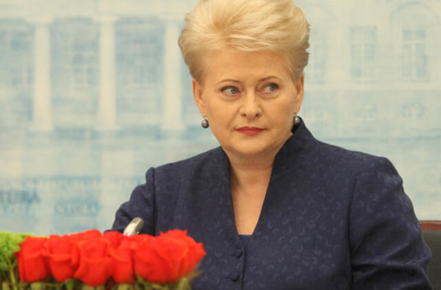 Dalia Grybauskaitė per daug paniro į vidaus politiką?