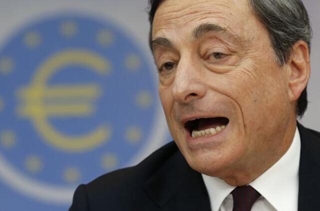 Europos Centrinis bankas, kaip ir buvo tikėtasi, bazinių palūkanų normų nekeičia