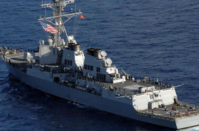 Į Klaipėdą atplaukia JAV karinis laivas