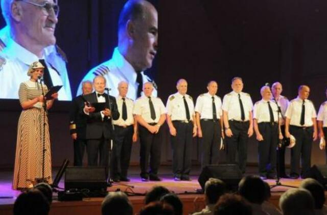 Jūrininkų vakare - padėkų jūra