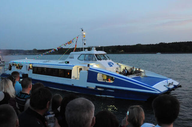 Katamarano startas į Nidą - sėkmingas