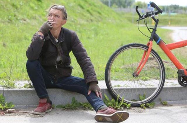 Klaipėdoje įstrigo benamiu tapęs britas