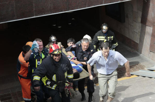 Maskvos metro tragedijos aukų skaičius išaugo iki 15