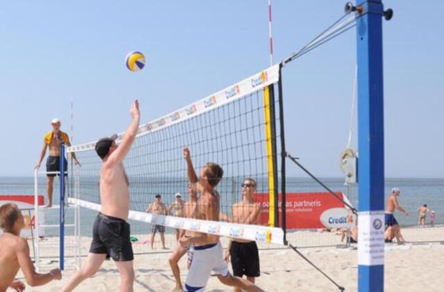 Paplūdimio tinklinio plėtrai - barjerai