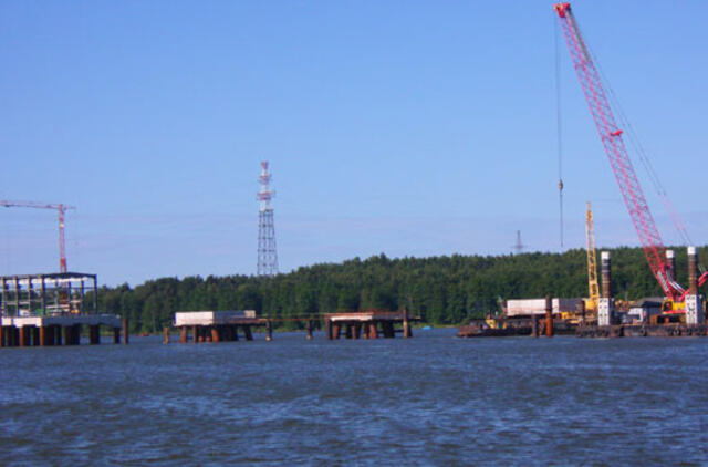 Pristatytas SGD terminalo progresas