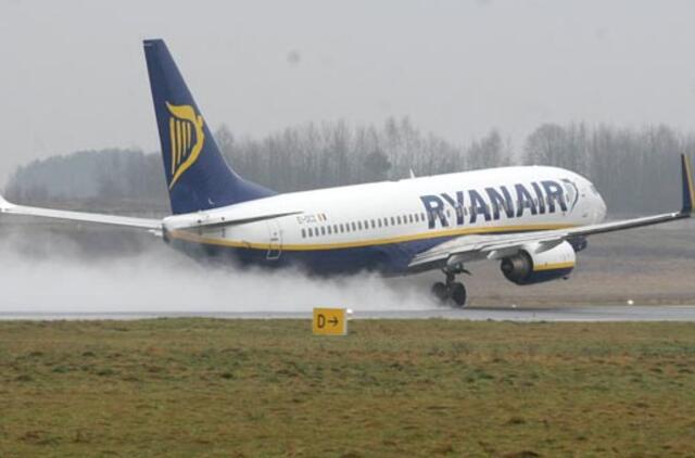 "Ryanair" skraidins iš Kauno į Šanoną