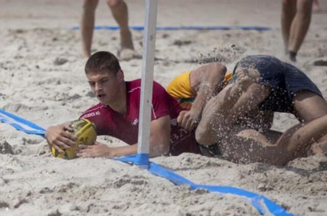 Smiltynėje vyks atviras Lietuvos paplūdimio regbio čempionatas
