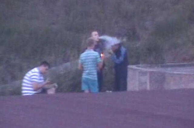 Sutrukdė piliavietėje svaigintis narkotikais