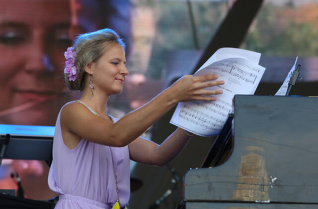 Šventėje - jaunosios talentės koncertas