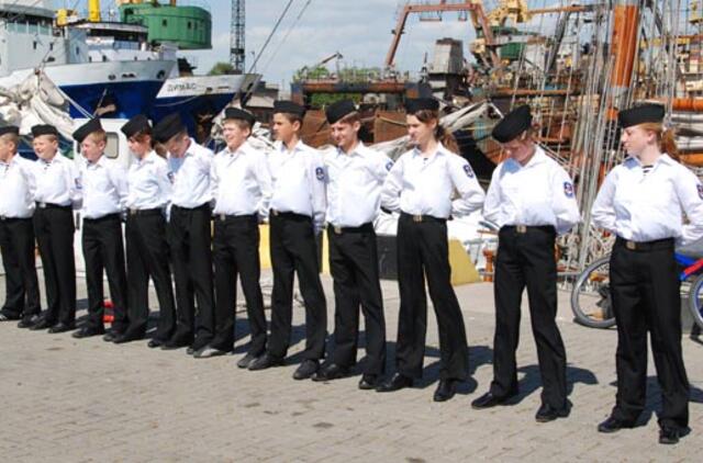 Uždaroma Juodkrantės L.Rėzos jūrų kadetų mokykla