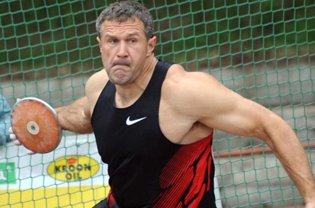 Virgilijus Alekna varžybose Austrijoje - antras