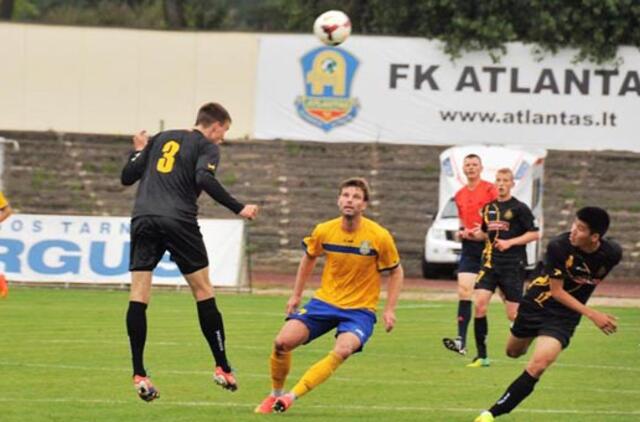 "Atlanto" futbolininkai sutriuškino "Šiaulius"