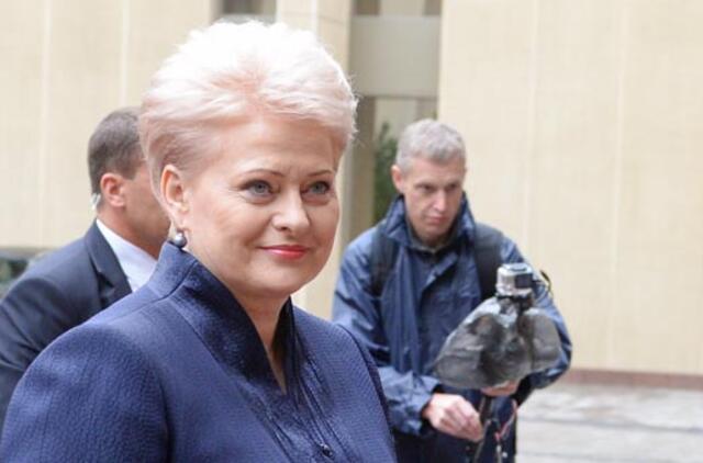 Dalia Grybauskaitė dalyvaus neeiliniame ES vadovų susitikime